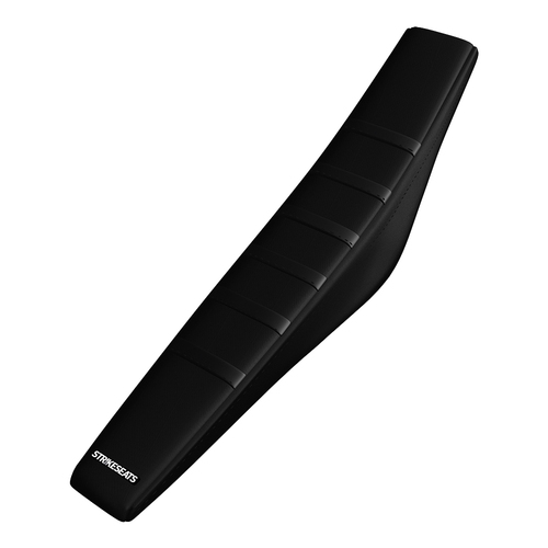 Kawasaki KX125 84-85/ KX250 85/KX500 85 BLACK/BLACK/BLACK Gripper Ribbed Seat Cover