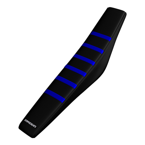 Sherco 125/250/300SE-R 17-23 /SEF-R 17-23 BLUE/BLACK/BLACK Gripper Ribbed Seat Cover