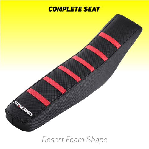 Gas Gas MC125/MC250F/MC450F/EC250/EC300 24-26 RED/BLACK/BLACK DESERT Complete Seat