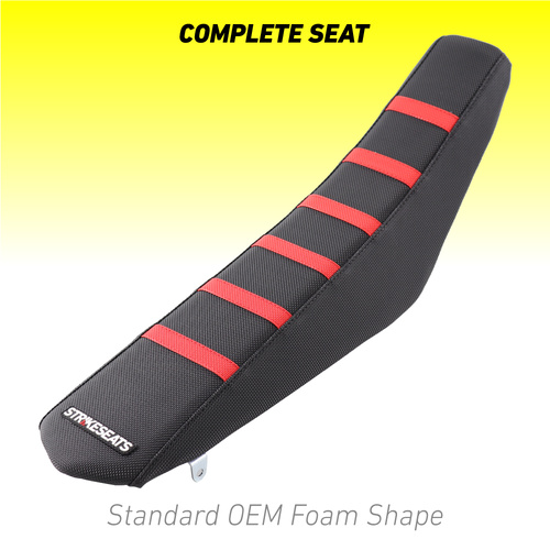 Honda CRF450 17-20/CRF250 18-21/ CRF450FX 18-25 RED/BLACK/BLACK Standard OEM Complete Seat