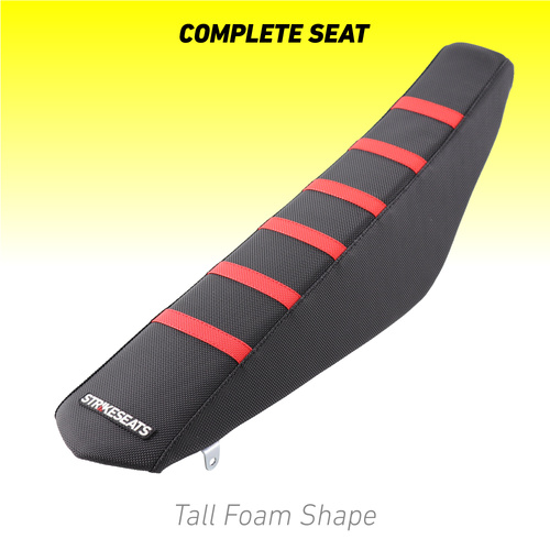 Honda CRF450 17-20/CRF250 18-21/ CRF450FX 18-25 RED/BLACK/BLACK TALL Complete Seat