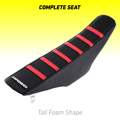 Honda CRF250 04-09 RED/BLACK/BLACK TALL Complete Seat