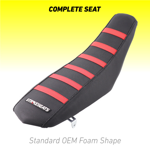 Honda CRF110F 19-25/CRF125F 19-25 RED/BLACK/BLACK Standard OEM Complete Seat