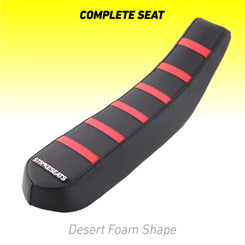 Honda CRF450R/CRF450RX 21-25/ CRF250R/CRF250RX 22-25 RED/BLACK/BLACK DESERT Complete Seat