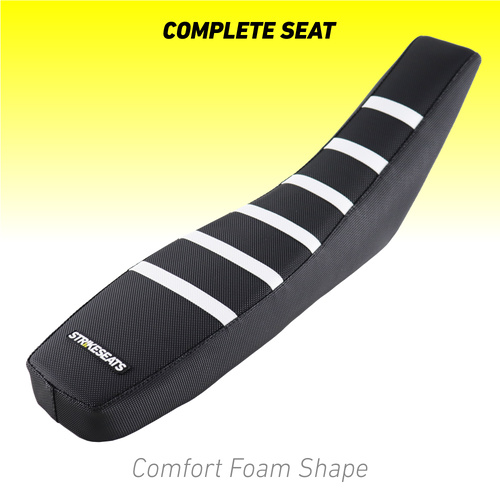 Husqvarna TC/TX/FC/FS 19-22 TE/FE 20-23 WHITE/BLACK/BLACK COMFORT Complete Seat