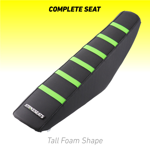 Kawasaki KX450F 19-25/KX250F 21-25 GREEN/BLACK/BLACK TALL Complete Seat
