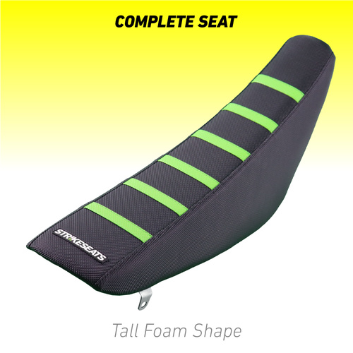 Kawasaki KX125 03-08/KX250 03-08 GREEN/BLACK/BLACK TALL Complete Seat