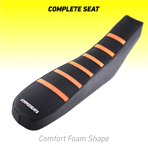 KTM 125SX/250SX/300SX/250SXF/350SXF/450SXF 23-27/ EXC 24-27 ORANGE/BLACK/BLACK COMFORT Complete Seat