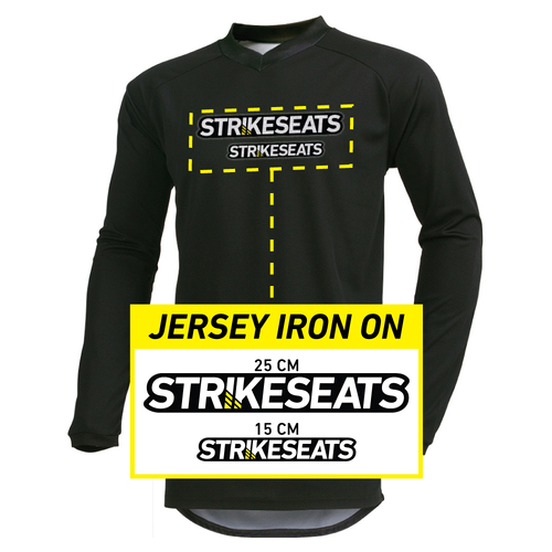 Strikeseats Jersey Iron-On Logo - Style 1