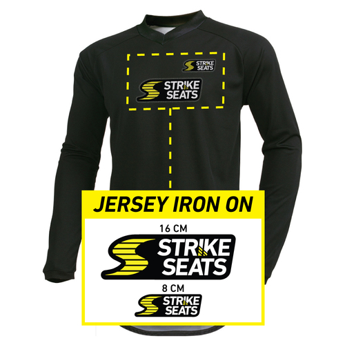 Strikeseats Jersey Iron-On Logo - Style 2