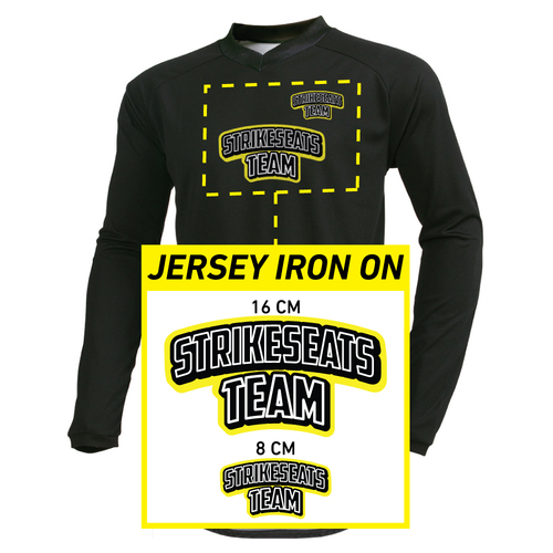 Strikeseats Jersey Iron-On Logo - Style 3
