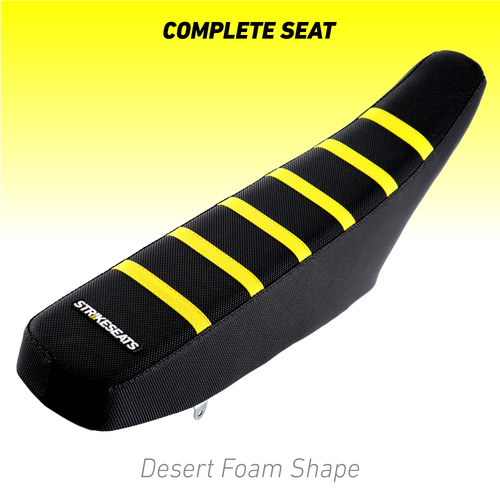Suzuki RMZ450 08-17/RMX450Z 10-20 YELLOW/BLACK/BLACK DESERT Complete Seat