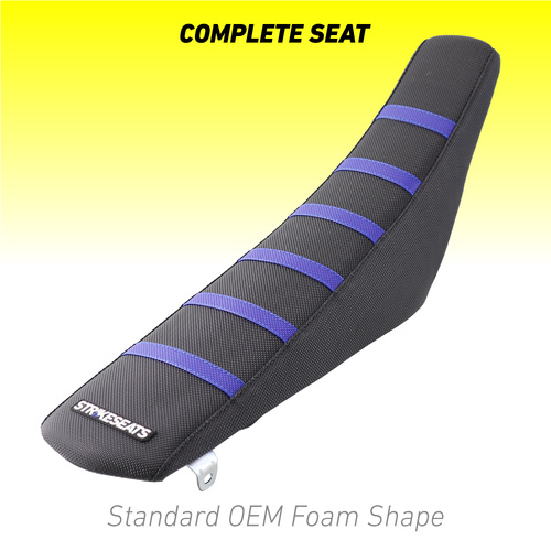 Yamaha YZ125 02-21 /YZ250 02-21 BLUE/BLACK/BLACK Standard OEM Complete Seat
